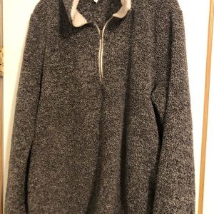 Women Size Large Entro Pullover in dark gray